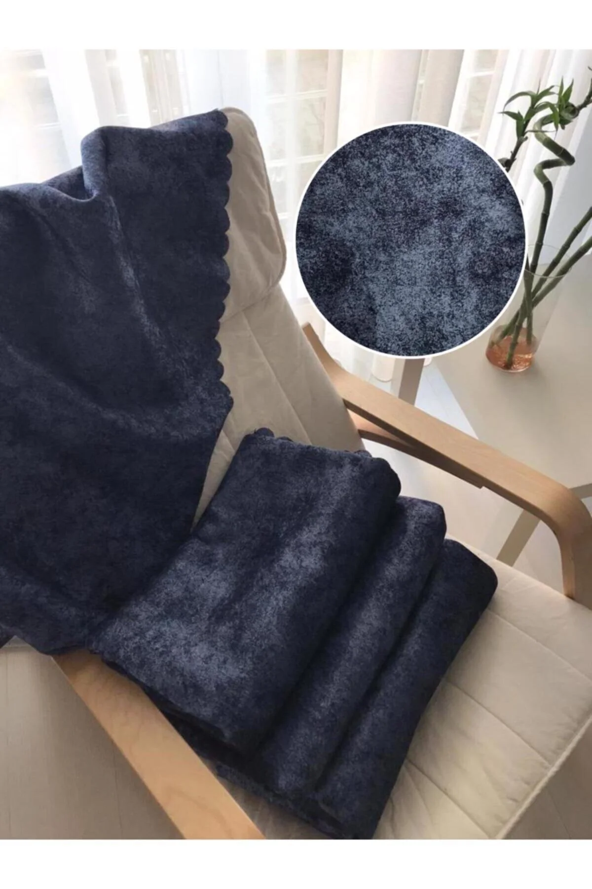 روکش مبل پوشش صندلی اسفنجی آبی نیروی دریایی Hilal Home