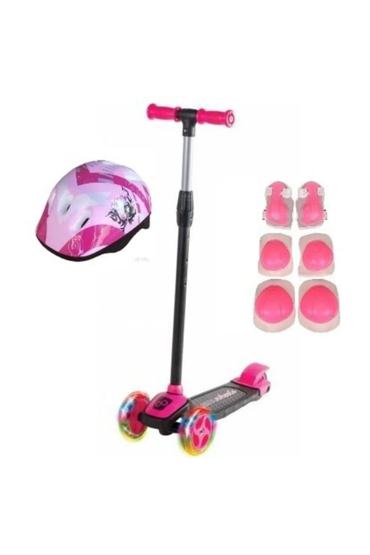 اسکوتر کودکان سفید دخترانه و پسرانه بچگانه LED LIGH اورجینال کول ویلز Cool Wheels