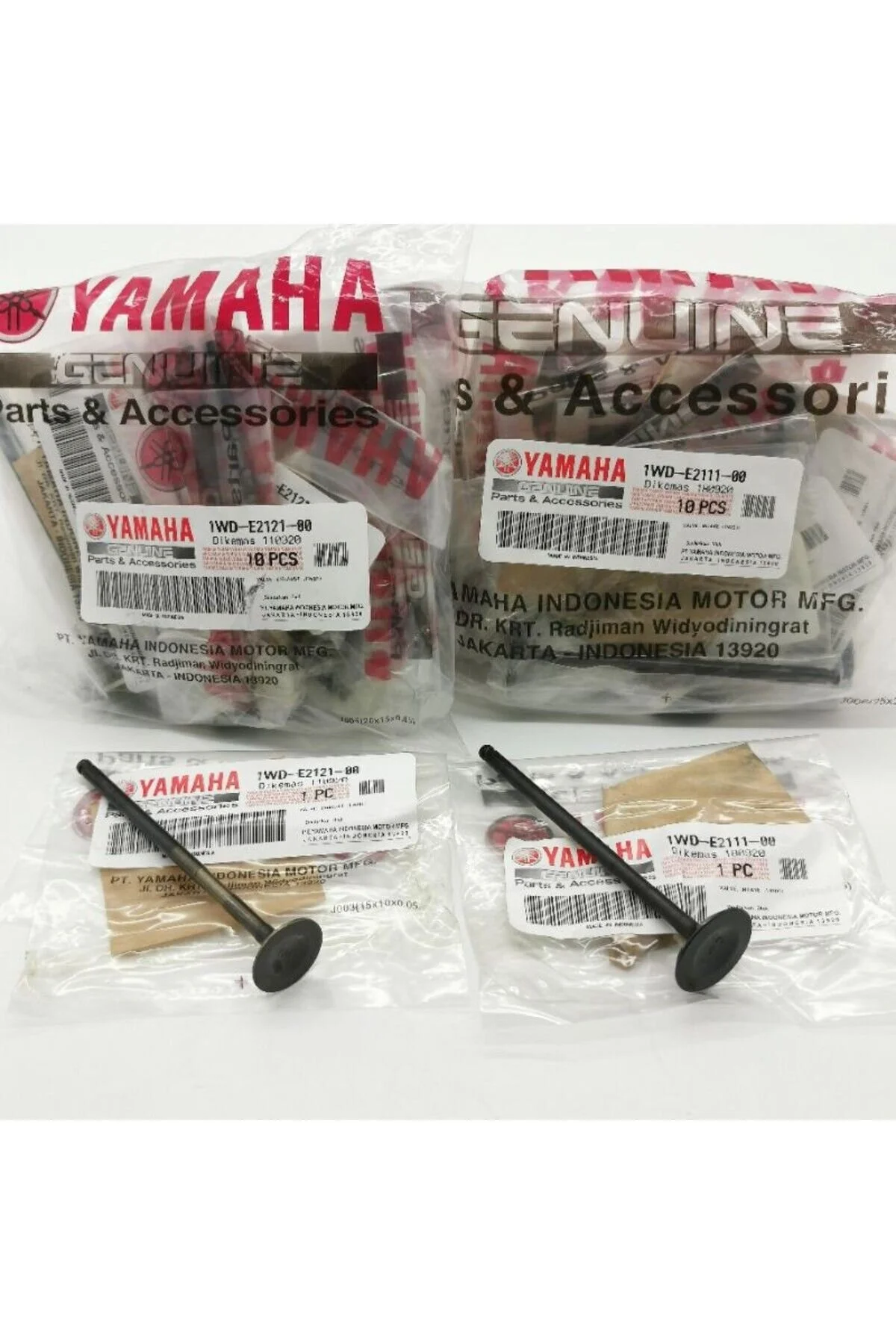 پیستون موتورسیکلت R25 MT25 مجموعه دریچه اگزوز سازگار 2 UNTOUNS 1WD E2121 00 Yamaha