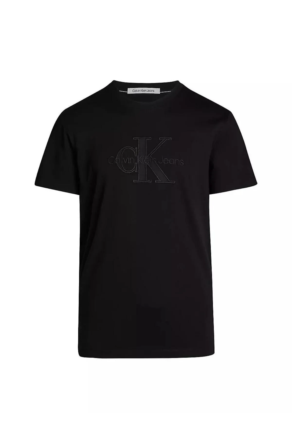 تی شرت مشکی مردانه آرم بزرگ برند آقایان بازوی کوتاه روزانه کلوین کلین Calvin Klein