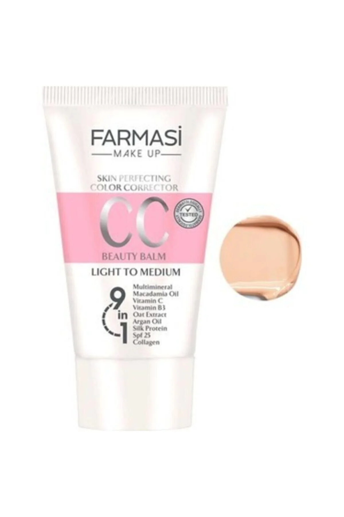کرم CC 02 باز 50 میلی لیتر رنگ قهوه ای فارماسی Farmasi