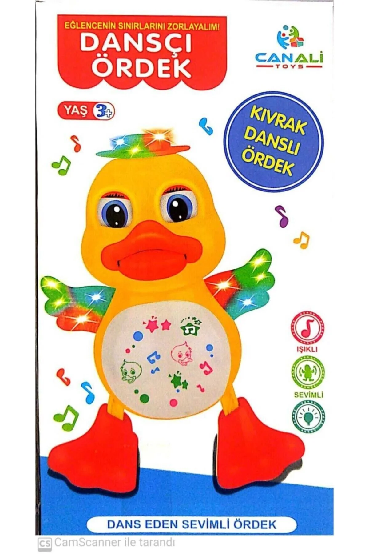 اسباب بازی های فیگور دیگر اردک رقصنده با باتری اورجینال YOYO TOYS