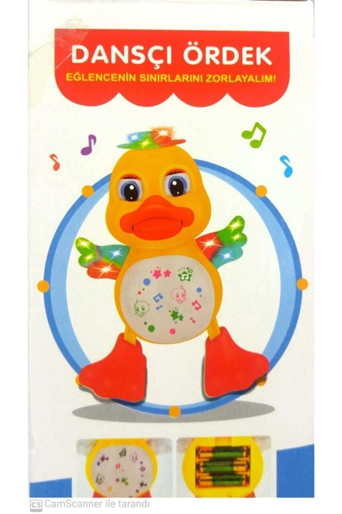 اسباب بازی های فیگور دیگر اردک رقصنده با باتری اورجینال YOYO TOYS