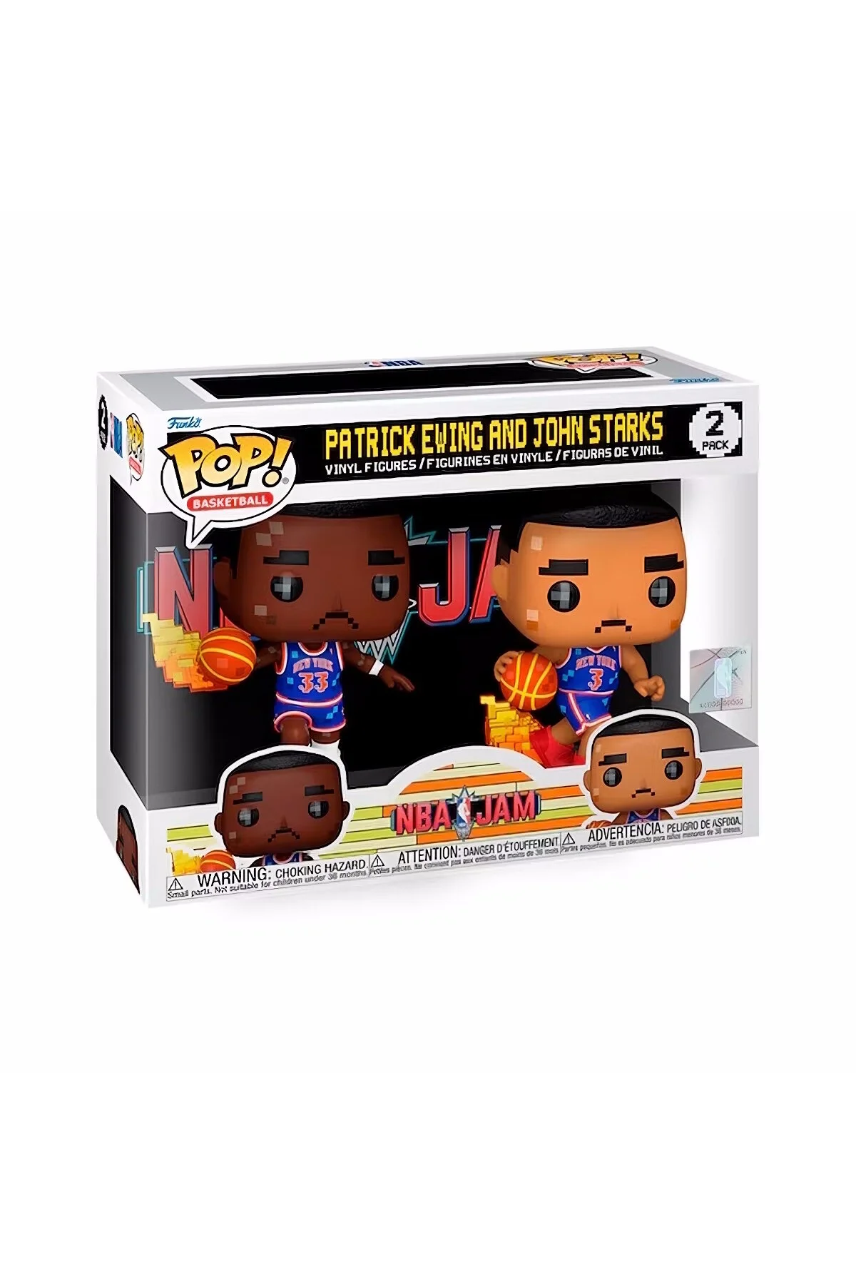 فیگور پاپ EWING و JOHN STARKS NBA JAM 2 PACK Funko