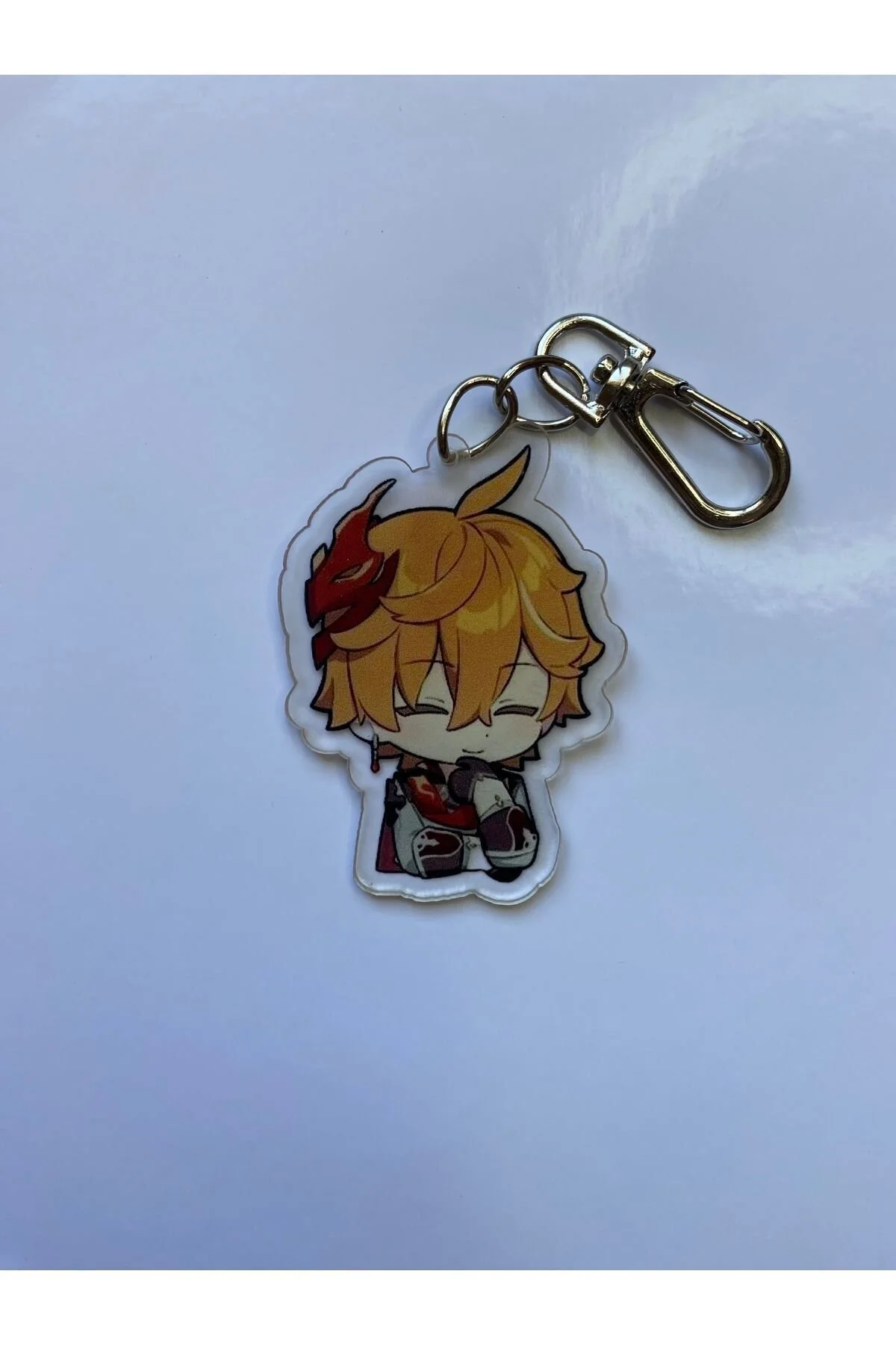 جلیقه کلید GENSHIN IMPACT GAME TARTAGLIA KEYCHAIN BAG CHARM Hara Company
