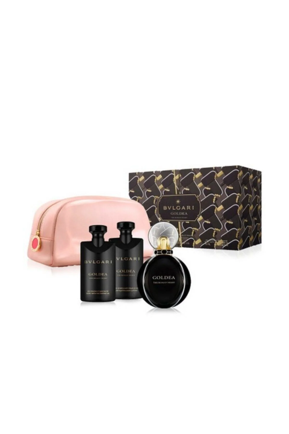 ست عطر زنانه Goldea The Roman Night ادوپرفیوم 75 Ml مجموعه بولگاری Bvlgari