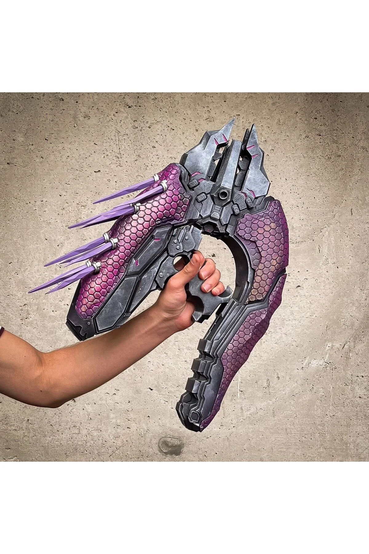 فیگور HALO NEEDLER PROP WEAPON FIGURE PINATED این یک است کار نمی کند Genel Markalar