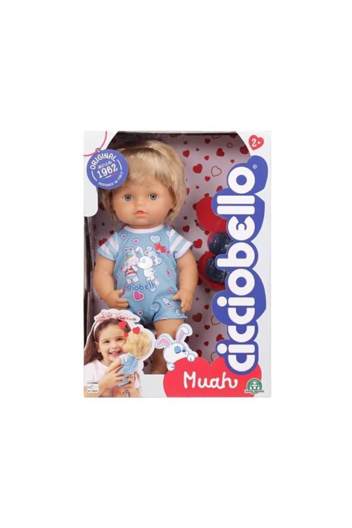 عروسک های مدل MUAH KISS BABY GIO CCB35000 Cicciobello