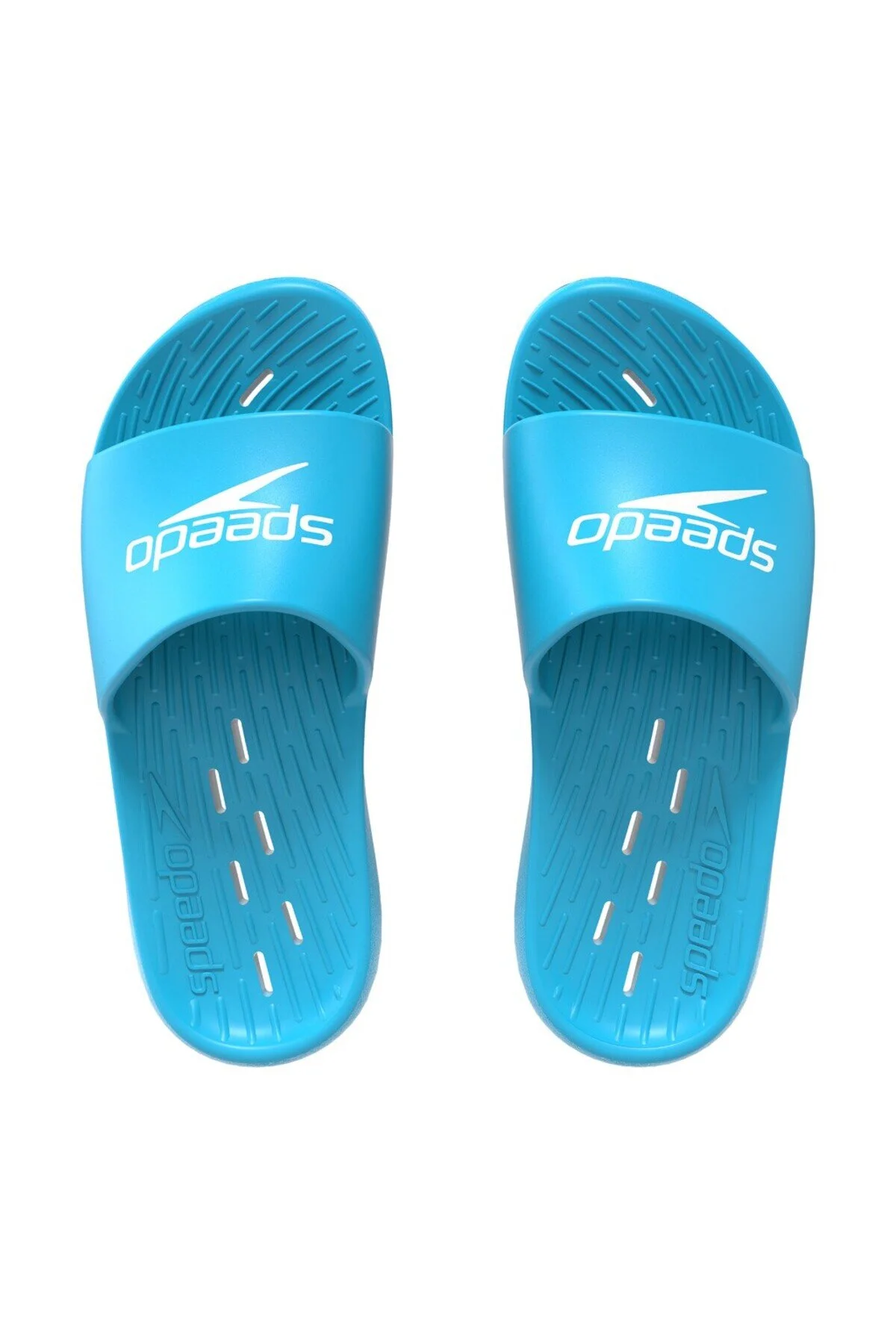 دمپایی ورزشی چند رنگ دخترانه و پسرانه بچگانه کودک اسلاید یونیزکس آبی سفید اسپیدو SPEEDO