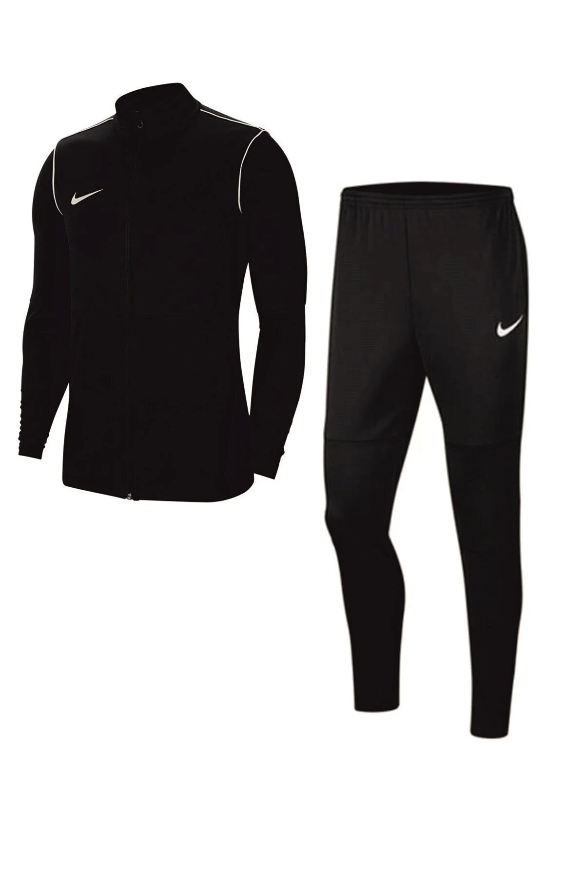 ست گرمکن ورزشی مشکی مردانه M Park 20 آهنگ گره ای سیاه و سفید نایک Nike
