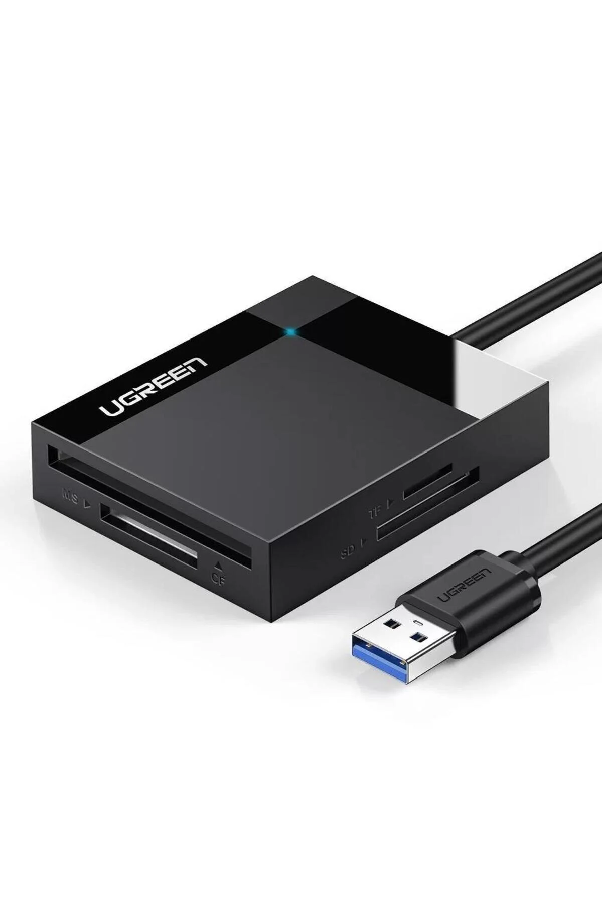 کارت حافظه USB 3.0 SD MICRO MS CF CARD READER 50 سانتی متر Ugreen