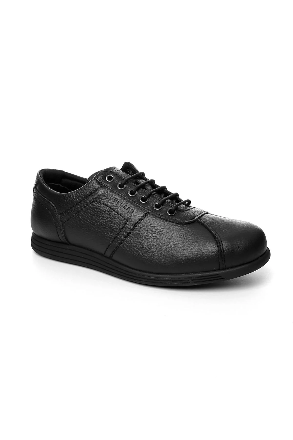 کفش روزمره مردانه چرم مشکی مدل 225044 دوکارس Dockers