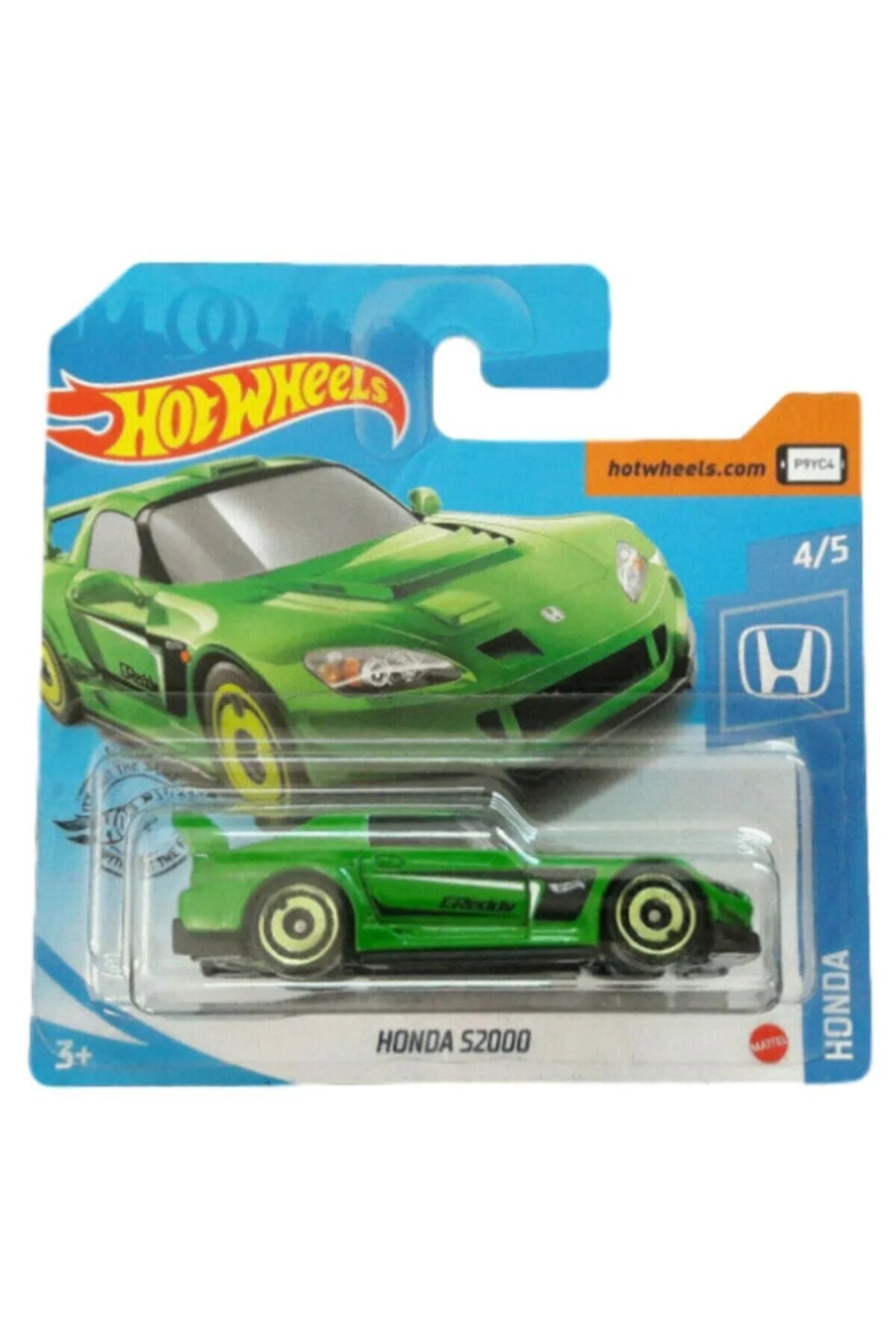 ماشین اسباب بازی تک هوندا S2000 سبز GHF82 از ترکیه HOT WHEELS
