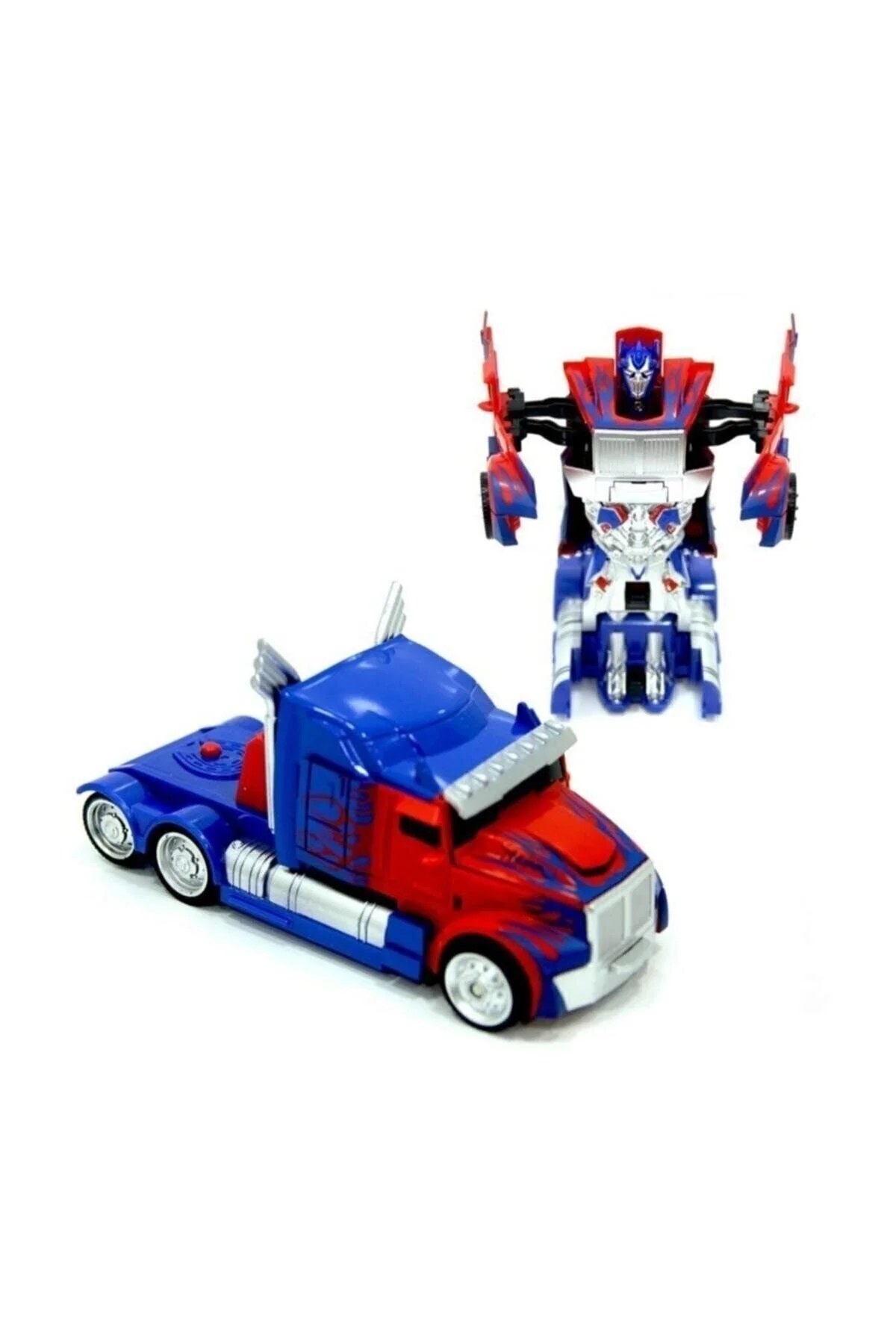 ماشین اسباب بازی ربات 14 سانتی متری OPTIMUS PRIME که به یک کامیون سبک ترانسفورماتور تبدیل می شود CAN