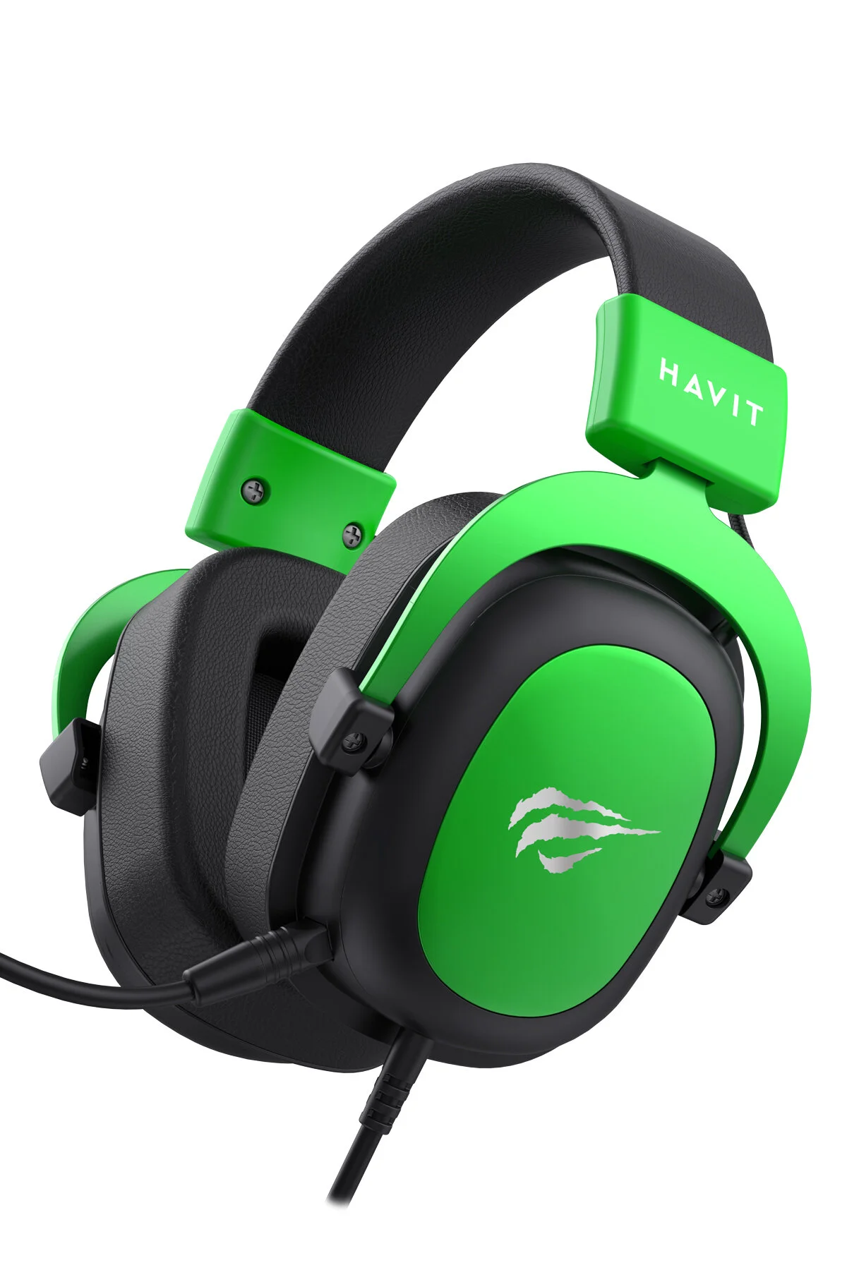 هدست مخصوص بازی میکروفون GAMENOTE H2002D سبز سیاه Havit