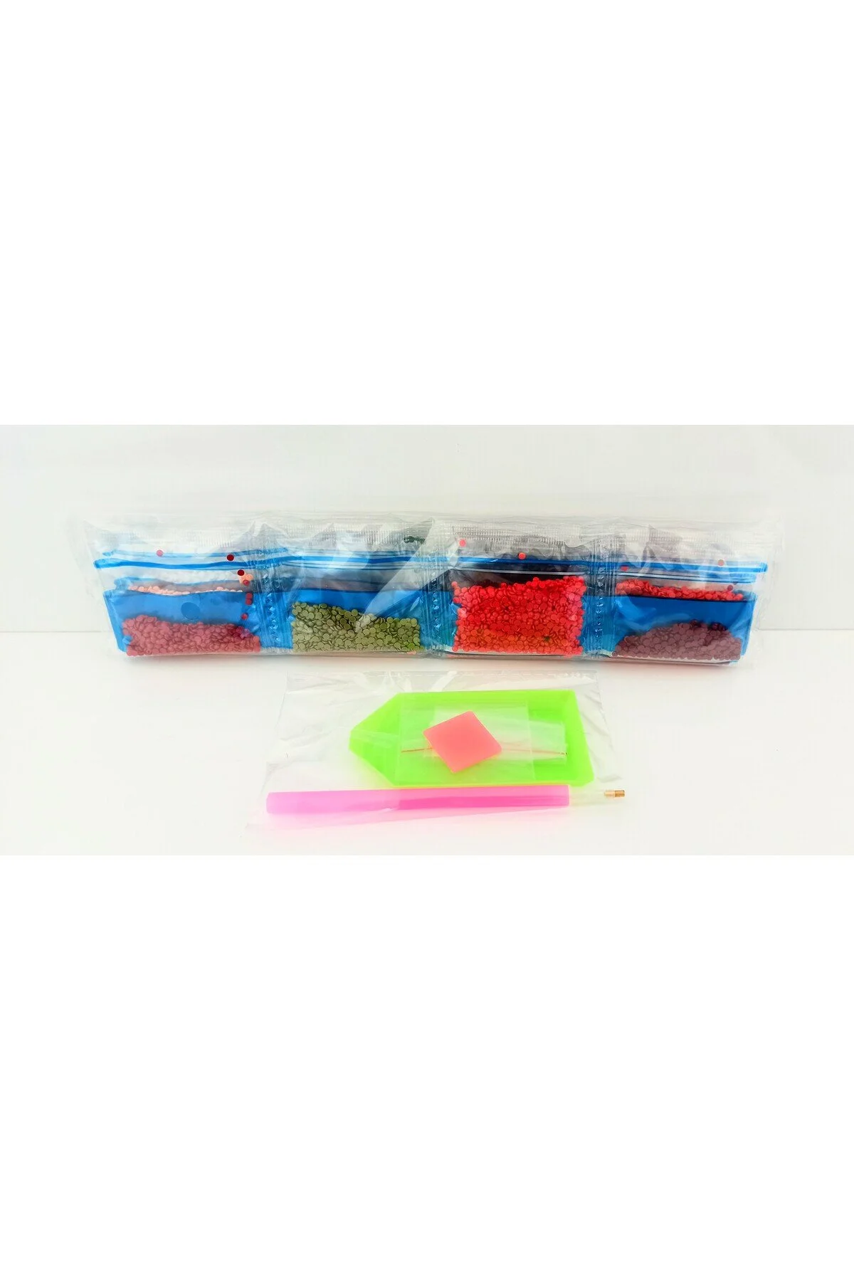 پازل ملیله مهره دار 5 بعدی سنگ موزاییک الماس تصویر کمیاب 30X30 تمام منجوق از ترکیه MENTAŞ
