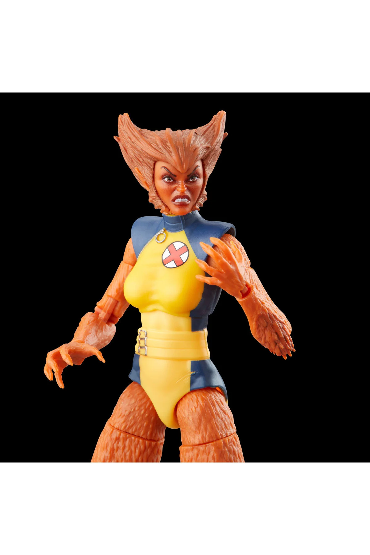 فیگور MARVEL LEGENDS WOLFSBANE کمیک شکل اکشن ZABU BAF مارول Hasbro