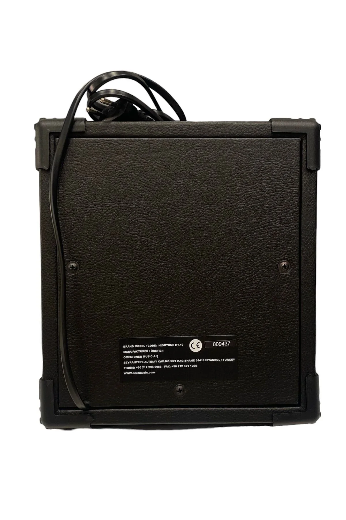 آمپلی فایر HIGHTONE 10 WATT GUITAR COMBO AMPHI OVER DRIVE BEEDPHONE OUTPUT سیاه HIGHTONE-10