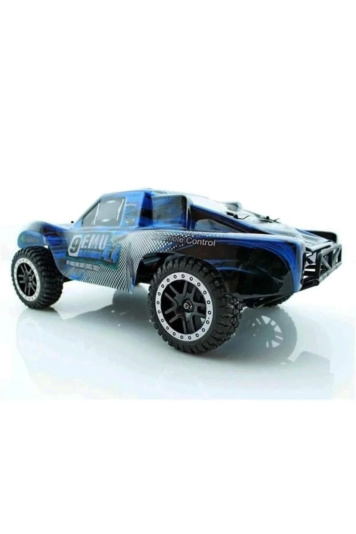 خودروی کنترل از راه دور مقیاس 8021 1 8 4WD OFF ROAD COURSE 9 EMU هودهای آبی موتور قلم مو 7.4V 3300MAH REMO