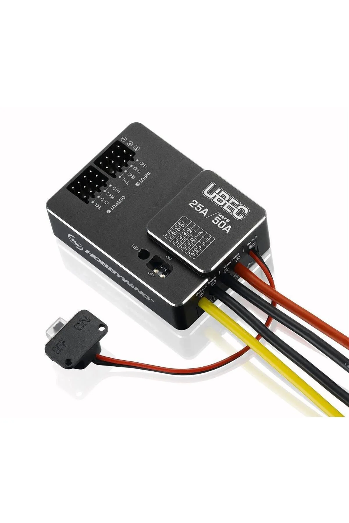 قطعات یدکی RC UBEC HV 25 آمپر 3 18S LIPO Hobbywing