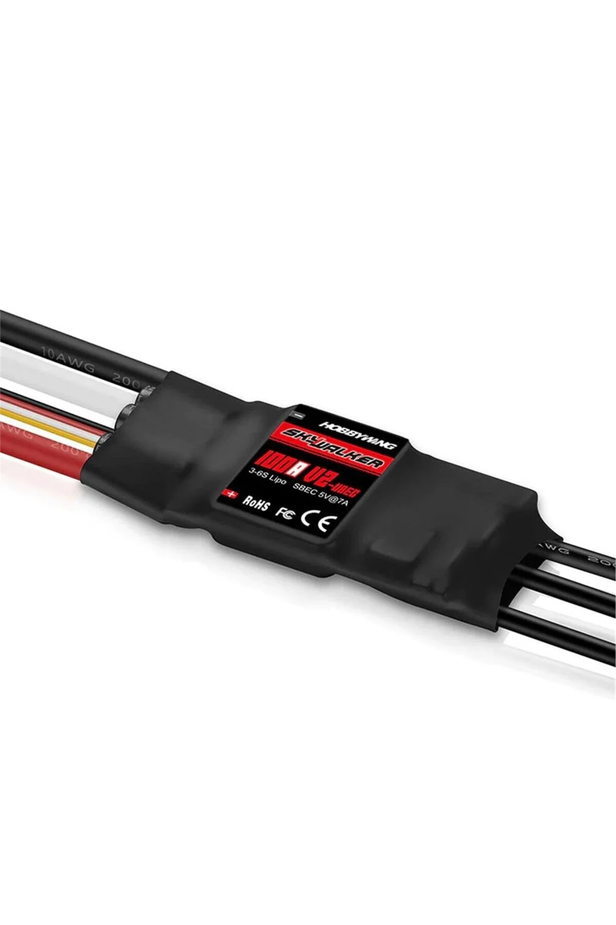 قطعات یدکی RC 40 آمپر 2 3S LIPO کنترل سرعت الکترونیکی برای موتور هواپیما Hobbywing