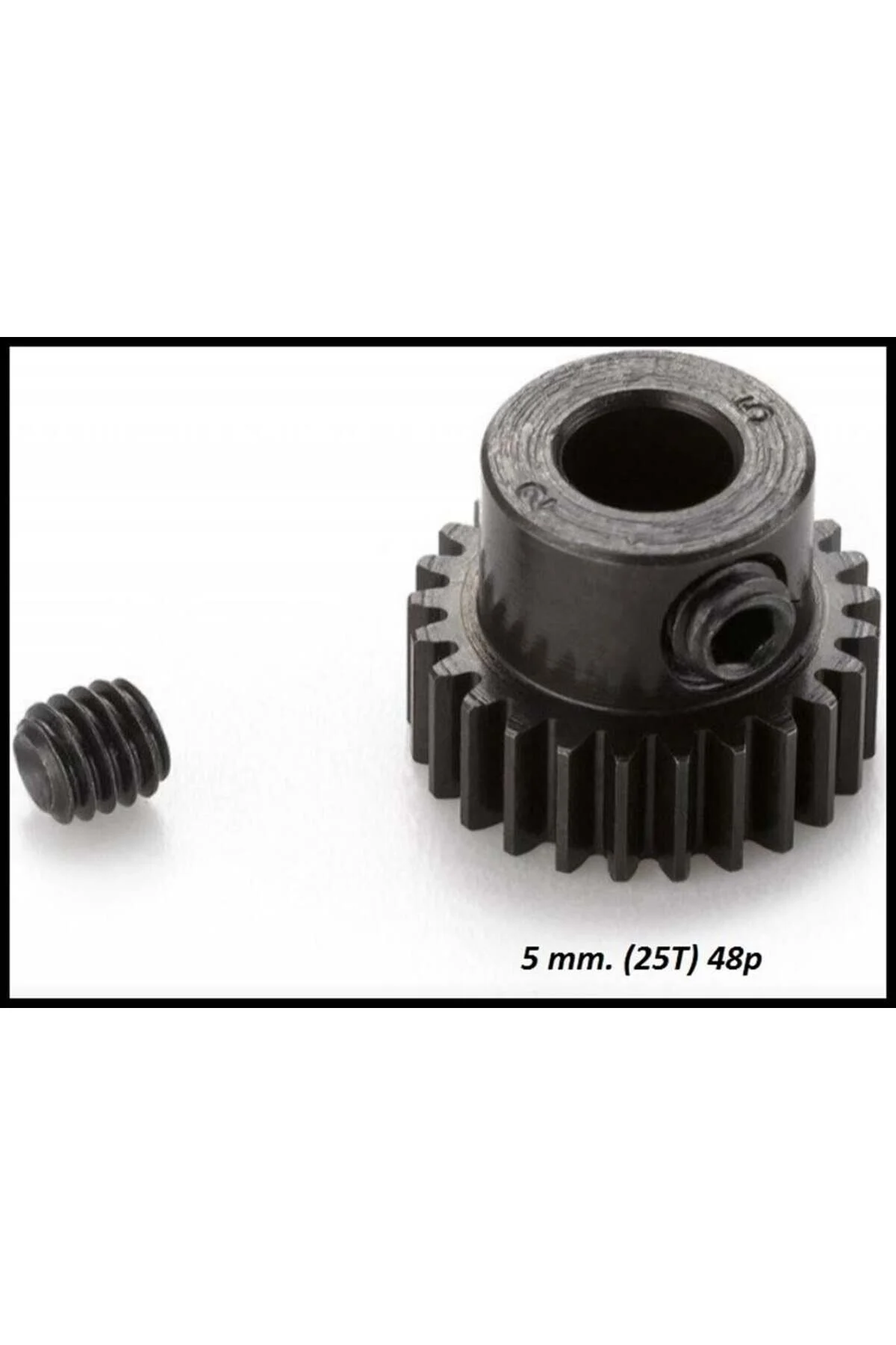 قطعات یدکی RC 25T 5MM دنده پین ​​استیل Hobbywing