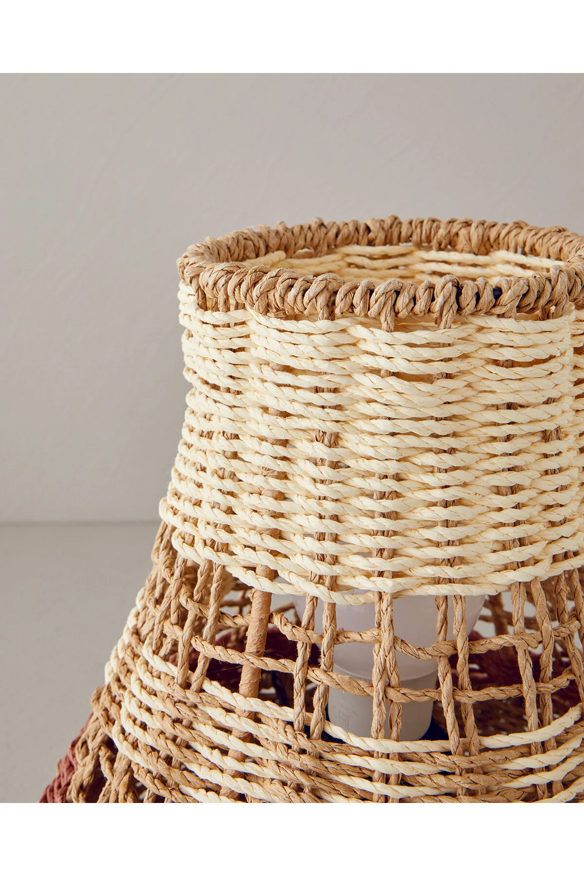 آباژور LENORE PAPER IP LAMPSHADE 12X18X30 CM طبیعی English Home