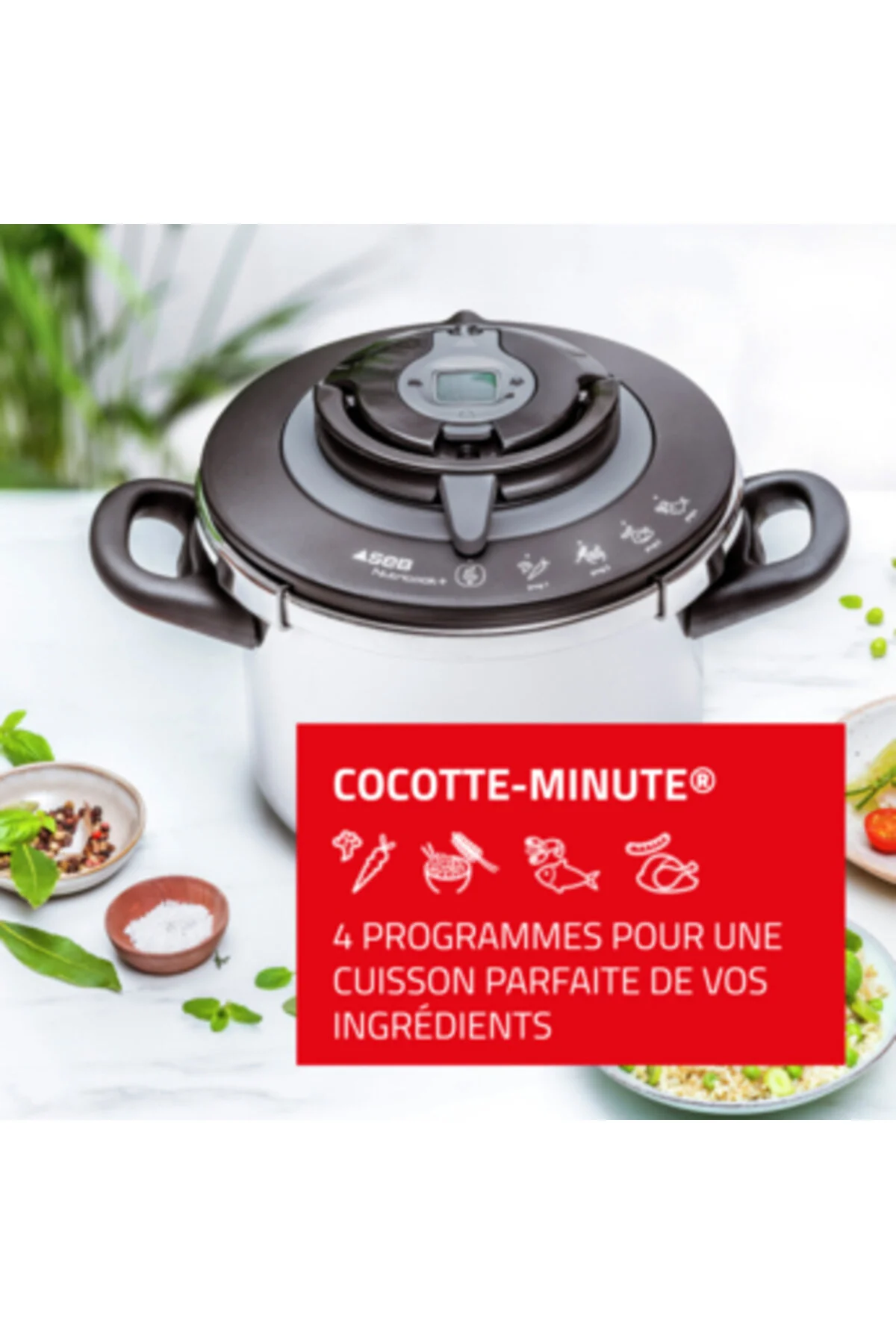 لوازم و قطعات یدکی قابلمه ساعات کار اجاق گاز NUTRICOOK 1530001147 فشار X1060003 TEFAL
