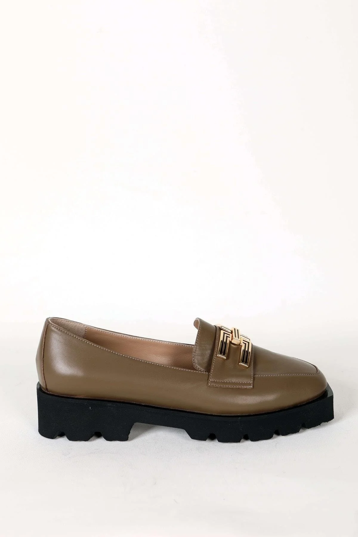 کفش های کلاسیک چند رنگ زنانه دست و پنجه نرم چرمی واقعی Elisse Shoes