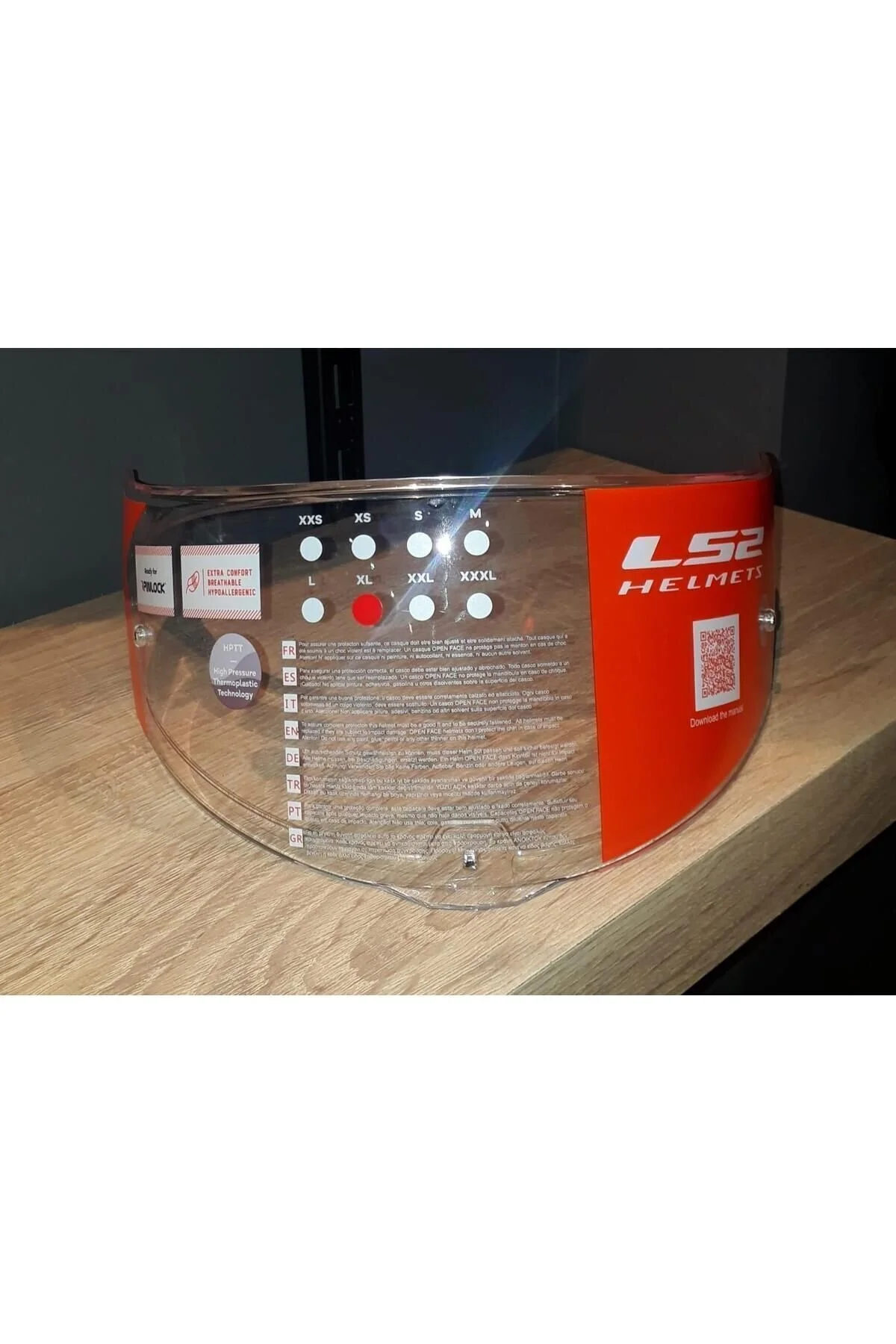کلاه کاسکت موتورسیکلت نارنجی شیشه ایمنی سریع ال اس تو LS2