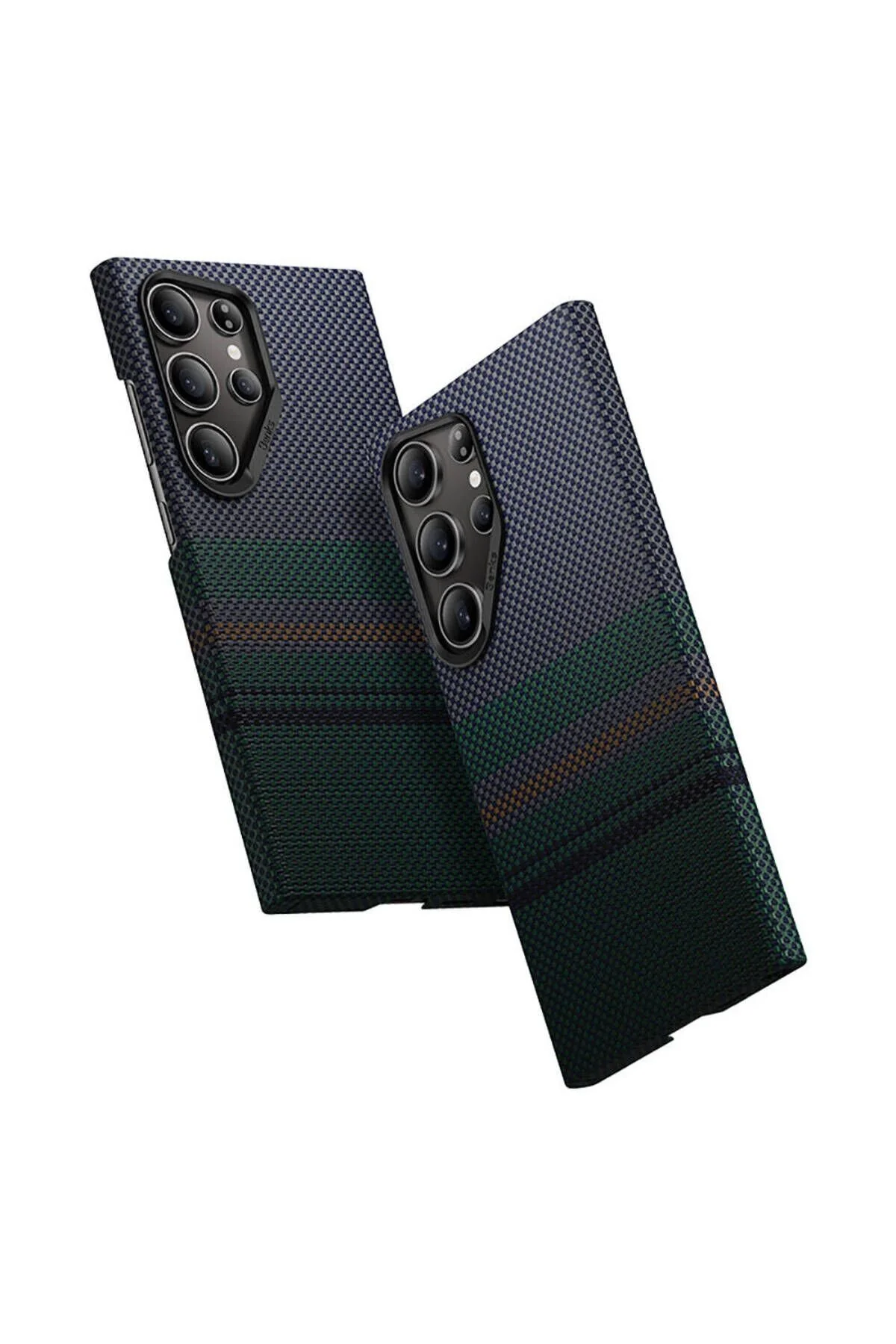 کاور و قاب GALAXY S24 ULTRA COMPATIBLE MAGSAFE CHARGING FIBER CARBON BENKS AURORA ARMORAIR COVER KEVLAR Benks