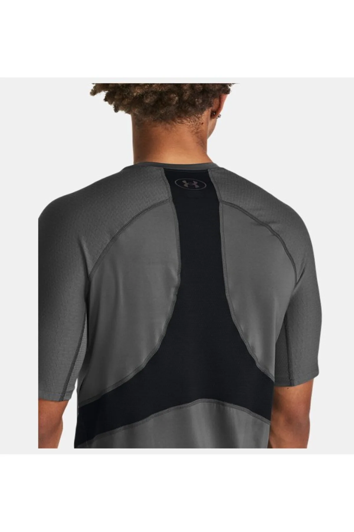 تی شرت ورزشی مشکی مردانه UA RUSH ™ 2.0 آستین کوتاه 025 Under Armour