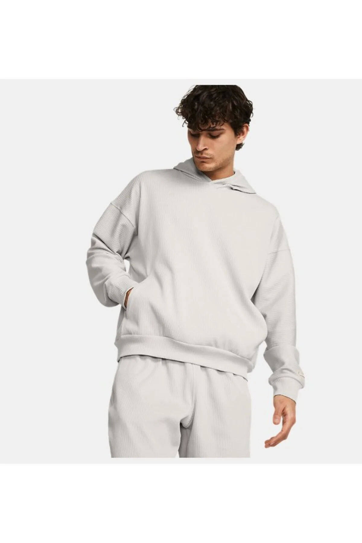 سویشرت ورزشی خاکستری مردانه RIB UA 273 اورجینال Under Armour