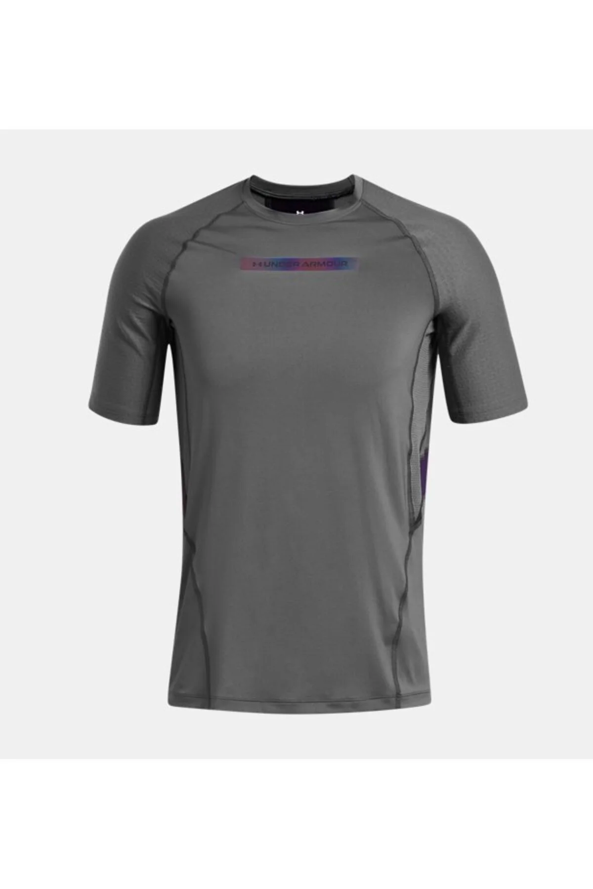 تی شرت ورزشی مشکی مردانه UA RUSH ™ 2.0 آستین کوتاه 025 Under Armour