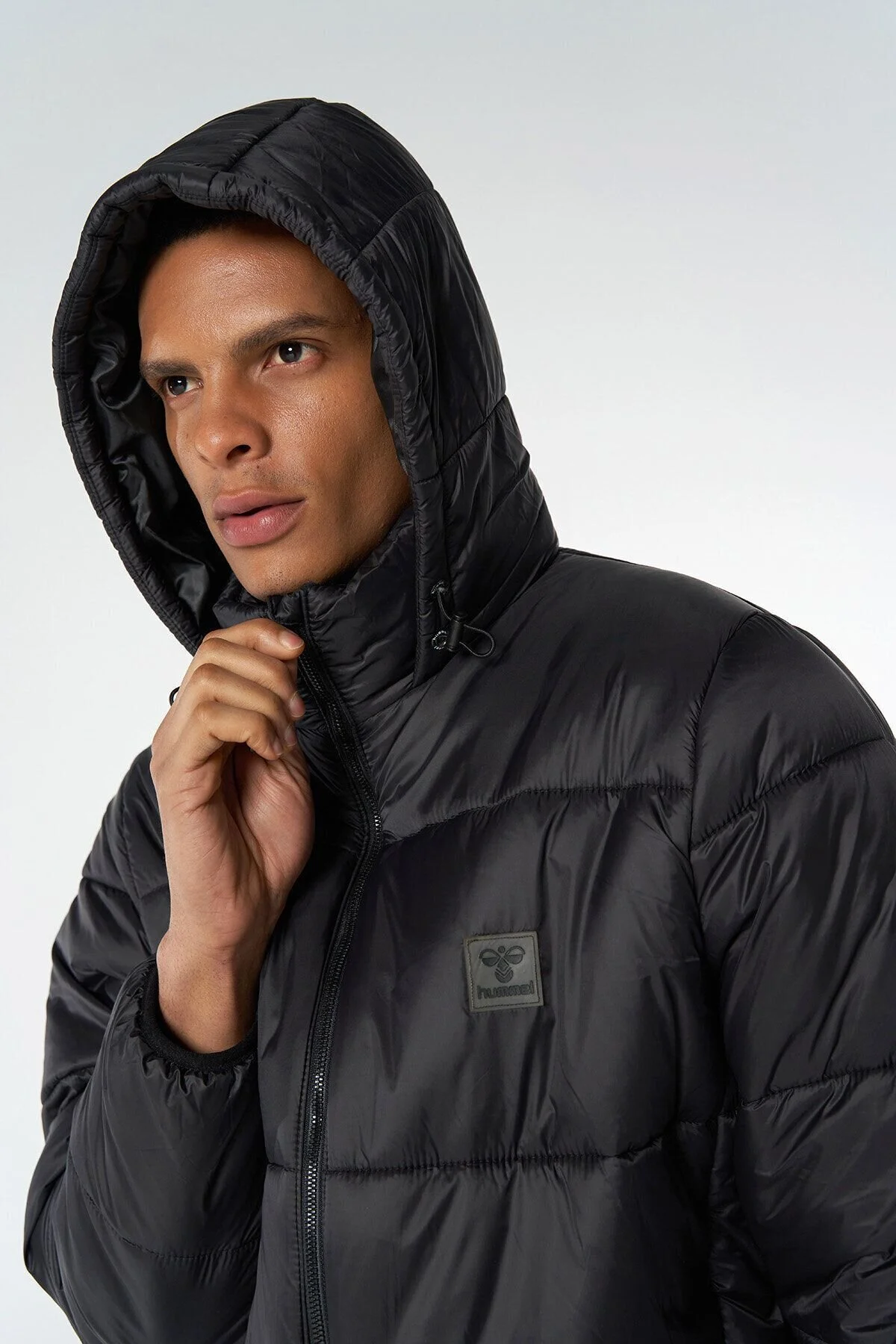 کاپشن مشکی مردانه کت هومل اورجینال hummel