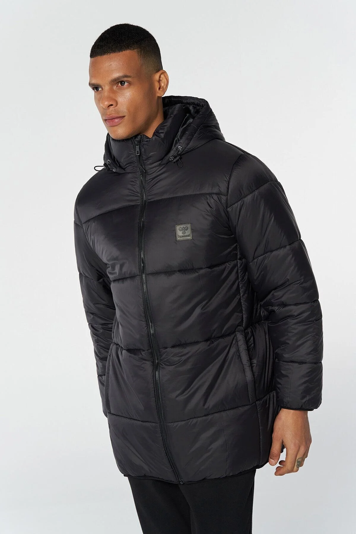 کاپشن مشکی مردانه کت هومل اورجینال hummel