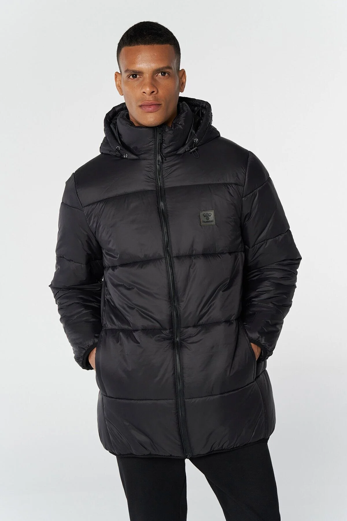 کاپشن مشکی مردانه کت هومل اورجینال hummel
