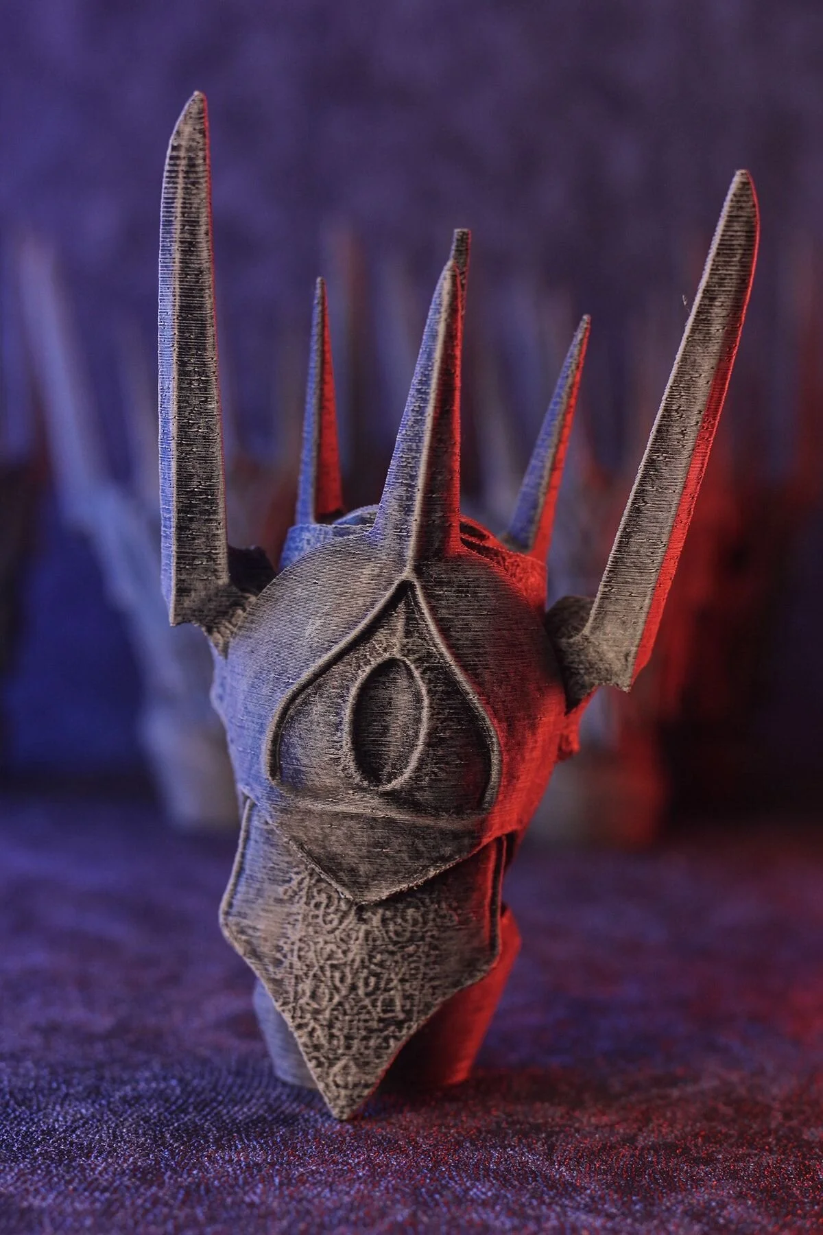 فیگور SAURON LORD OF THE RINGS LOTR اندازه 15 سانتی متر اورجینال NOK KONSEPT