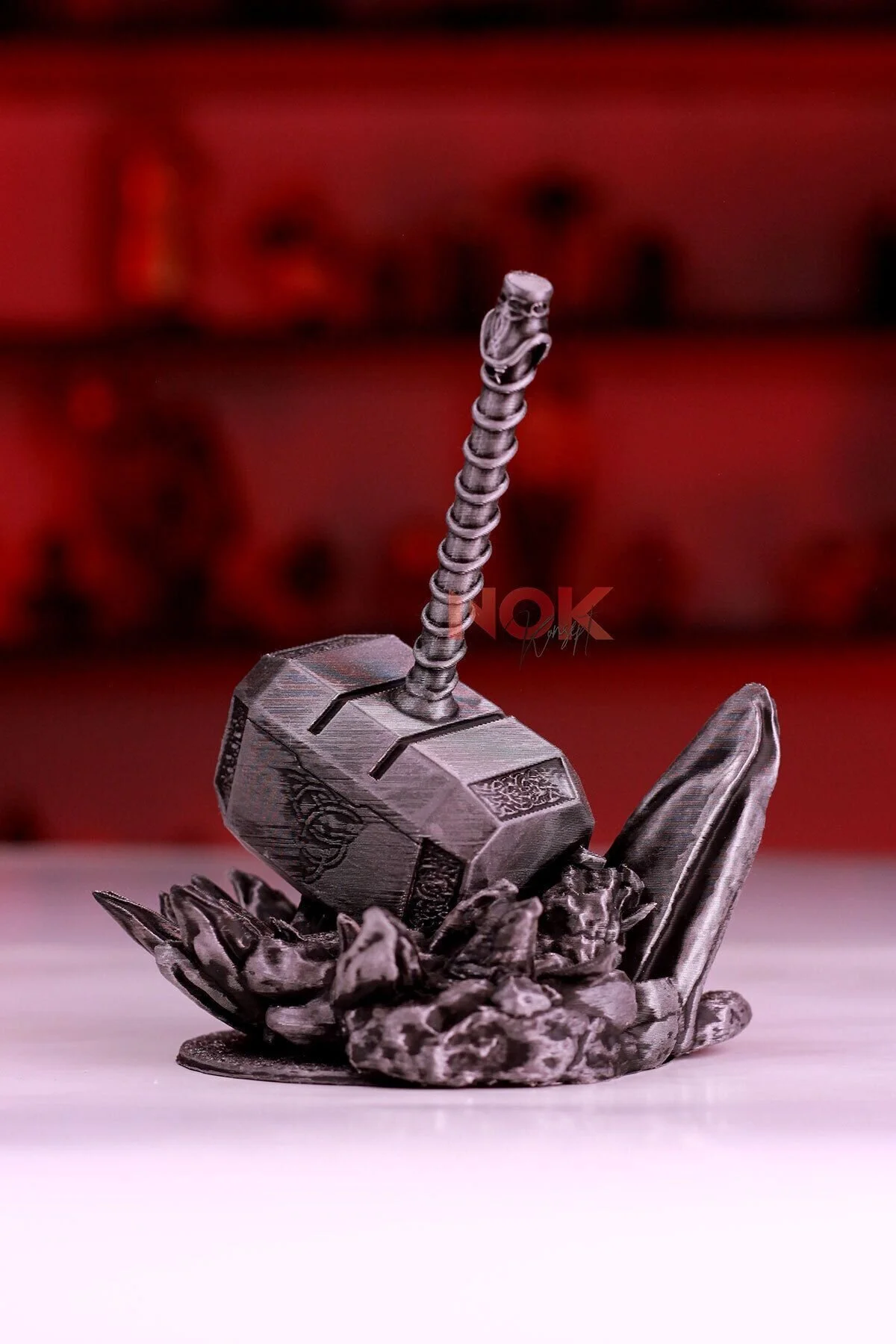 فیگور چکش ثور اندازه 15 سانتی متر اورجینال GÜRCÜ 3D