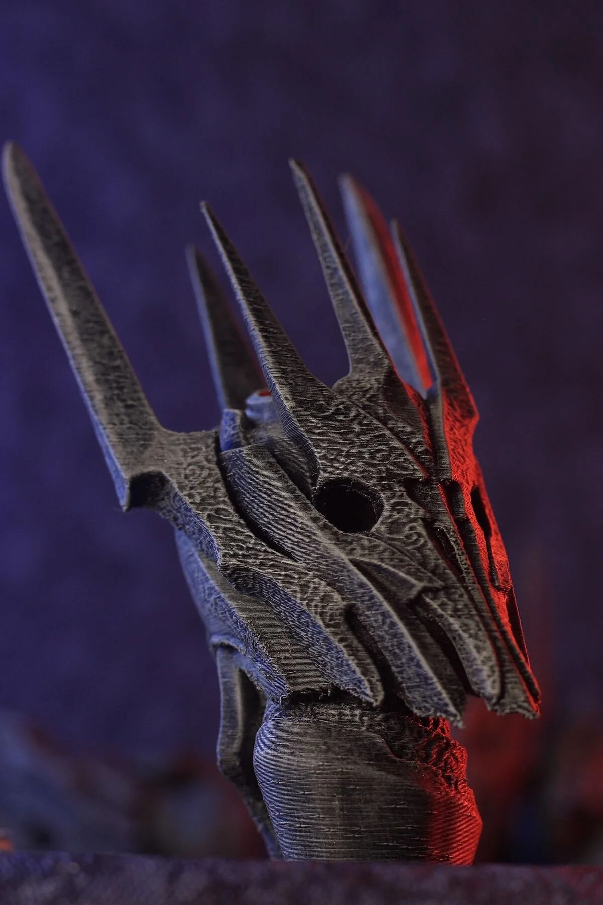 فیگور SAURON LORD OF THE RINGS LOTR اندازه 15 سانتی متر اورجینال NOK KONSEPT