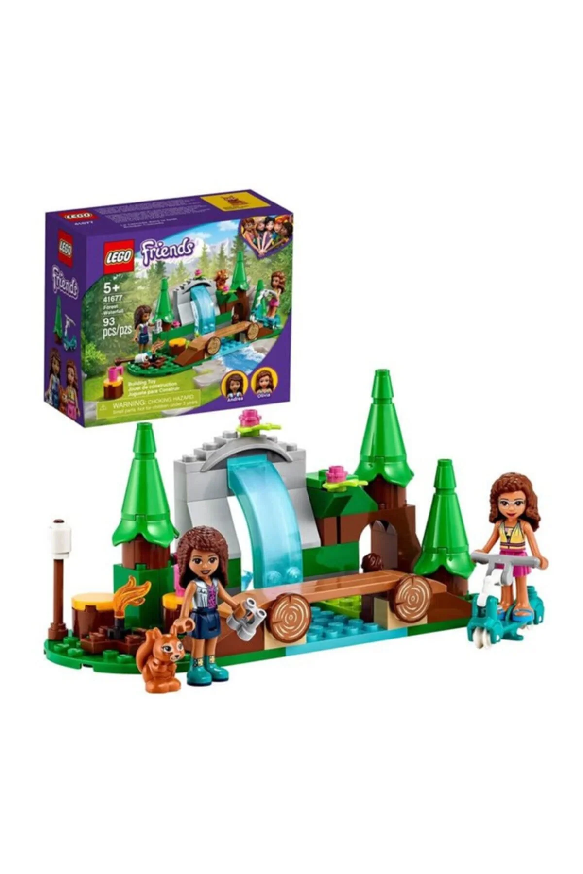 لگو و اسباب بازی های ساخت محور نام تجاری: FRIENDS ORMAN WATERFALL 41677 دسته: پازل اره منبت کاری مویی کودکان از ترکیه LEGO