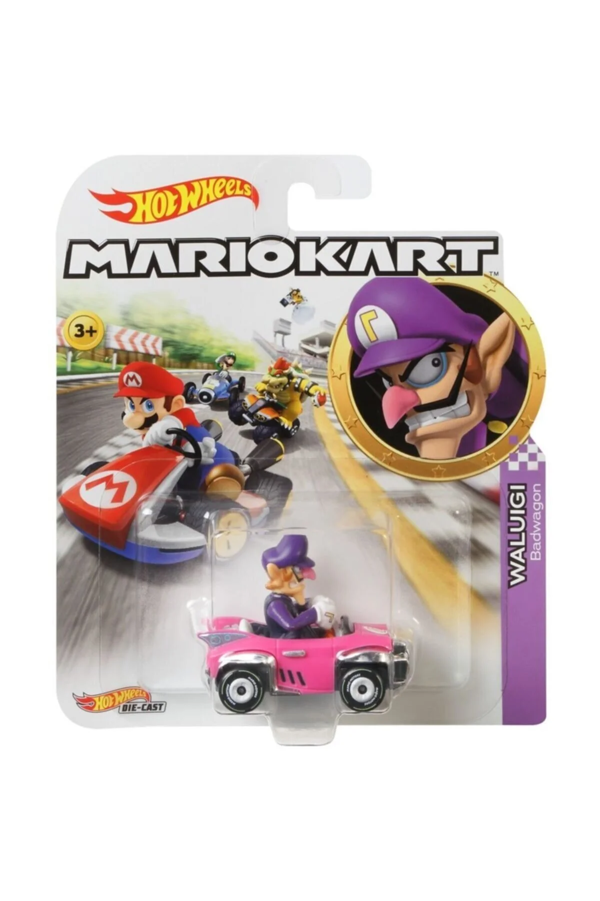 ماشین اسباب بازی های اصلی MARIO KART BEDWAGON GJH54 HOT WHEELS VEHICLES HOT WHEELS