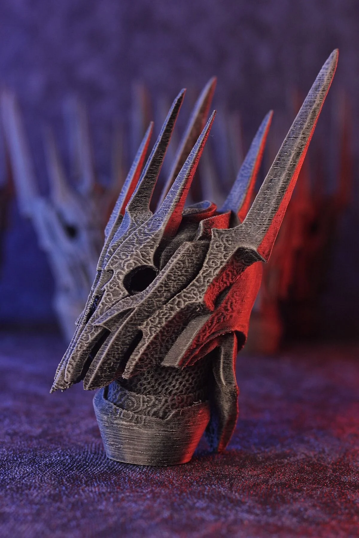 فیگور SAURON LORD OF THE RINGS LOTR اندازه 15 سانتی متر اورجینال NOK KONSEPT
