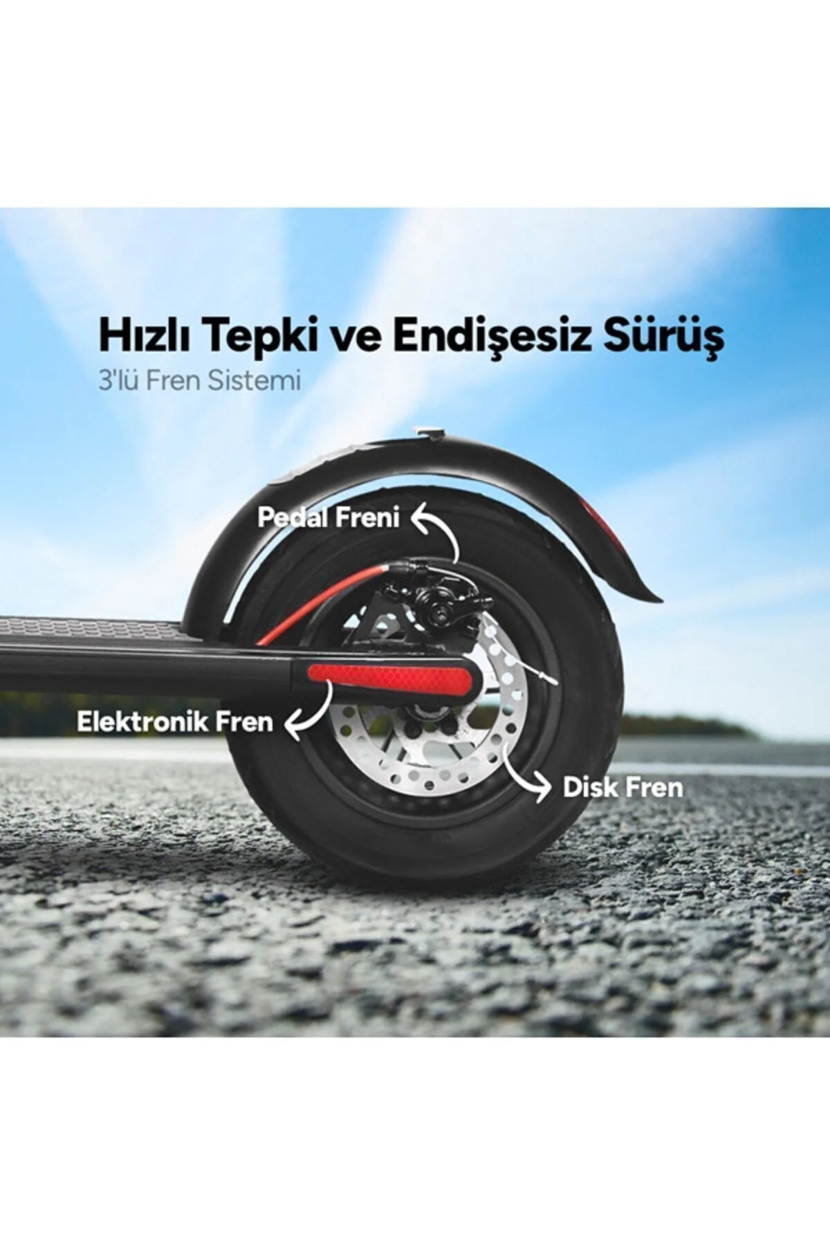 اسکوتر برقی 2ES002 تاشو PRO BLACK Ttec