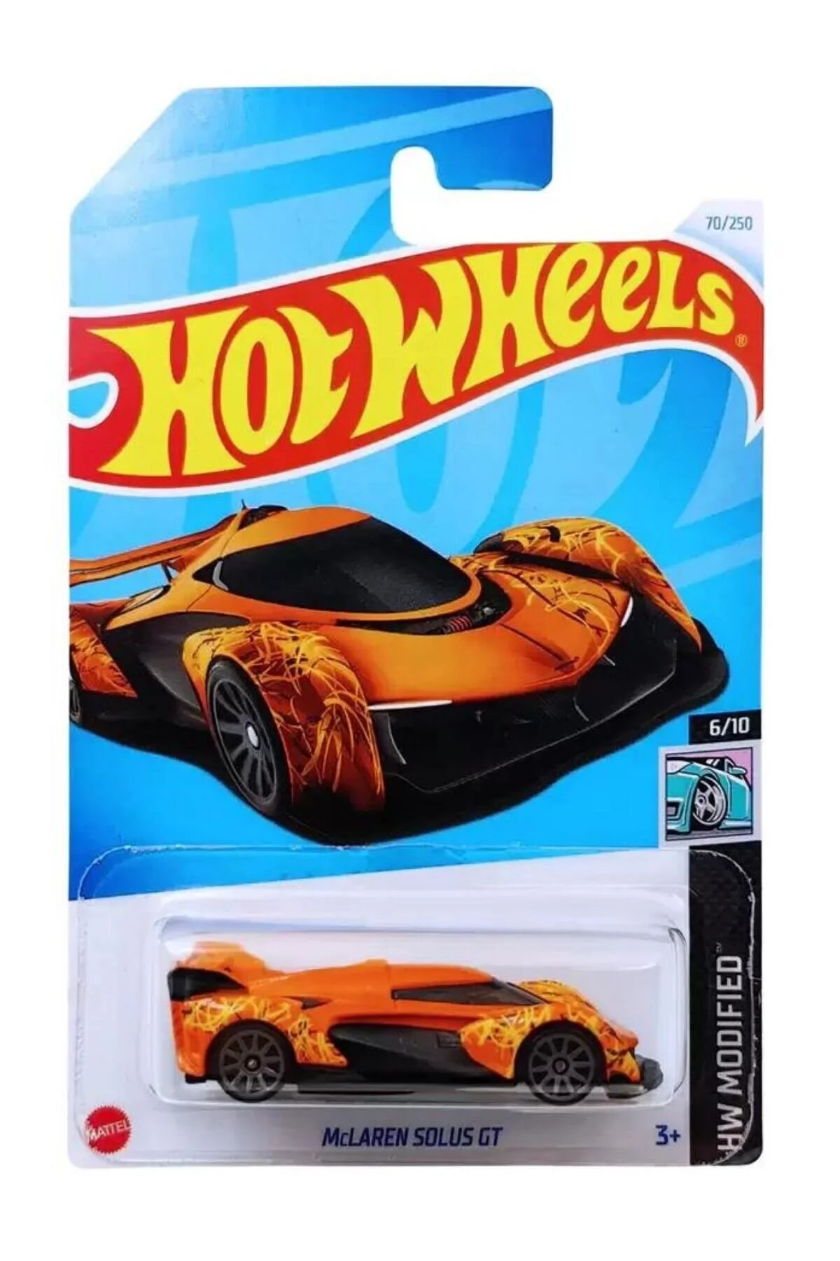 ماشین اسباب بازی مک لارن سولوس GT HTD14 HOT WHEELS