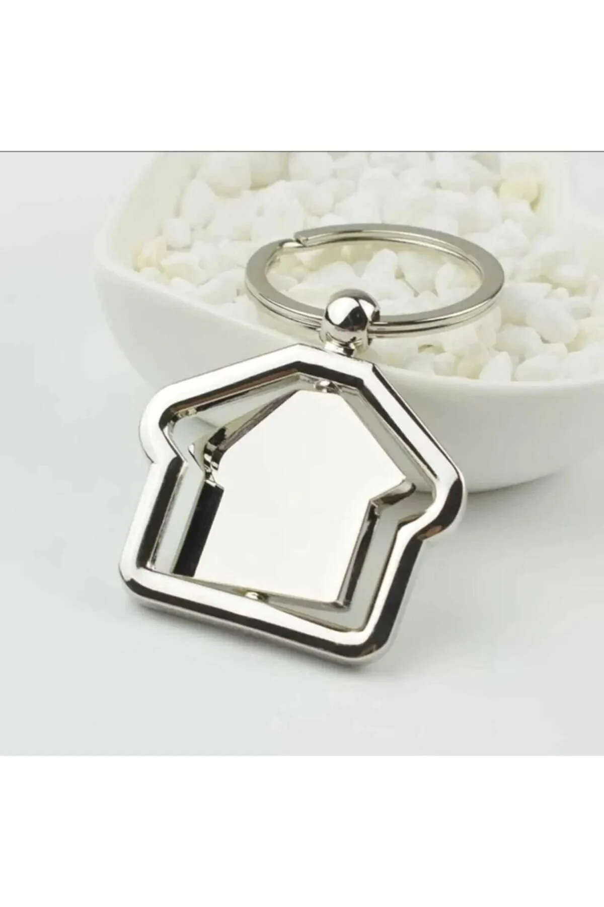 جلیقه کلید جاکلیدی متاهل فلزی با قابلیت چرخش 360 درجه جعبه کلیدی مشکی GLY 834 METAL Gülay AVM