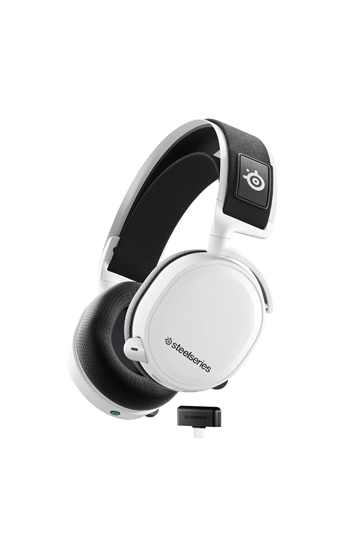 هدست مخصوص بازی ARCTIS 7 PLUS WHITE MULTI PLATFORM WIRELESS بی سیم 7.1 پخش کننده USB C SteelSeries