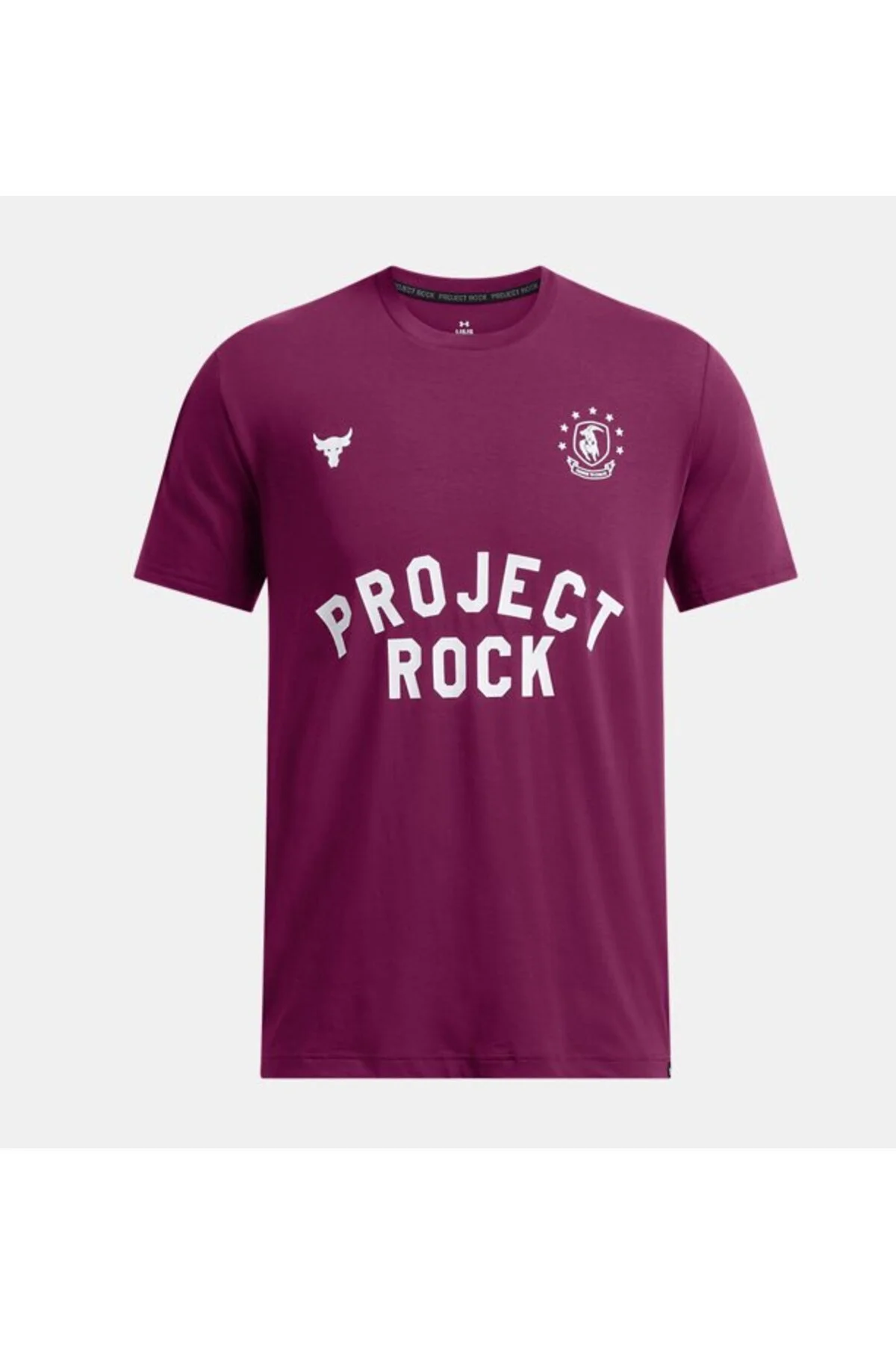 تی شرت ورزشی بنفش مردانه آستین کوتاه BOH ROCK 'S UA 505 Under Armour