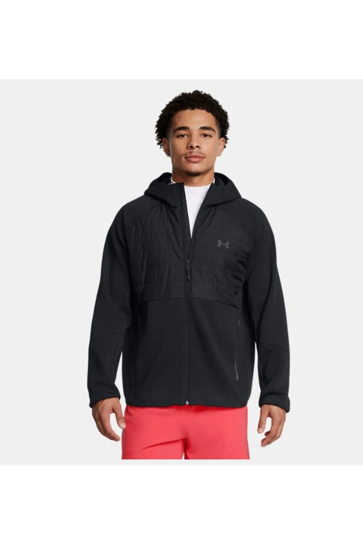 کاپشن ورزشی مشکی مردانه MONT 001 UA اورجینال Under Armour