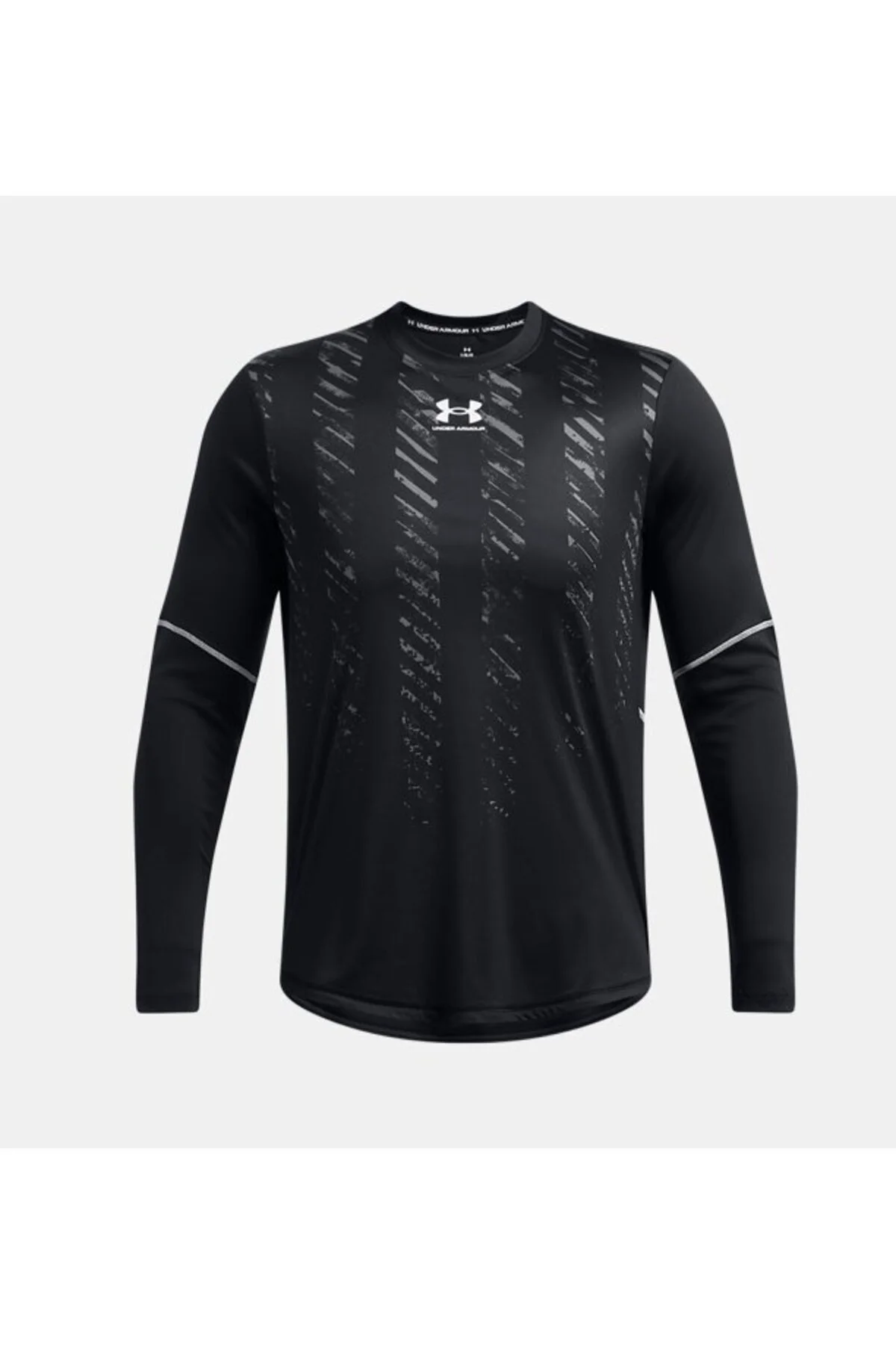 تی شرت ورزشی مشکی مردانه آستین بلند PRO 001 Under Armour